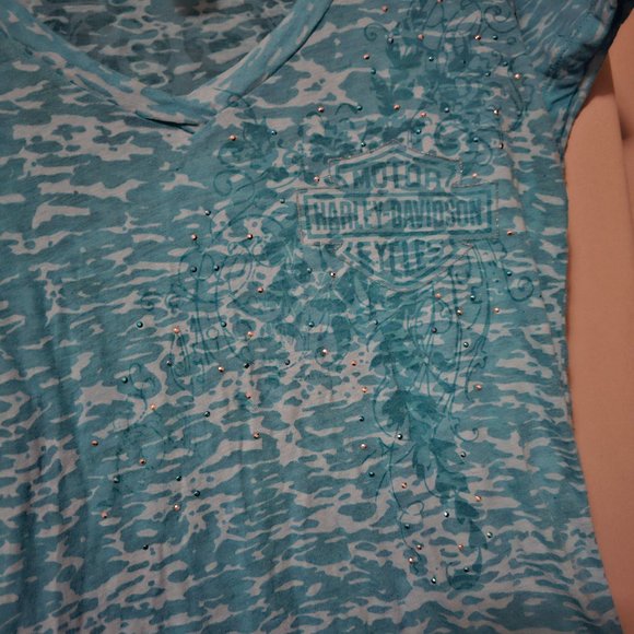 Harley Davdison T-Shirt - Size M - Picture 4 of 8